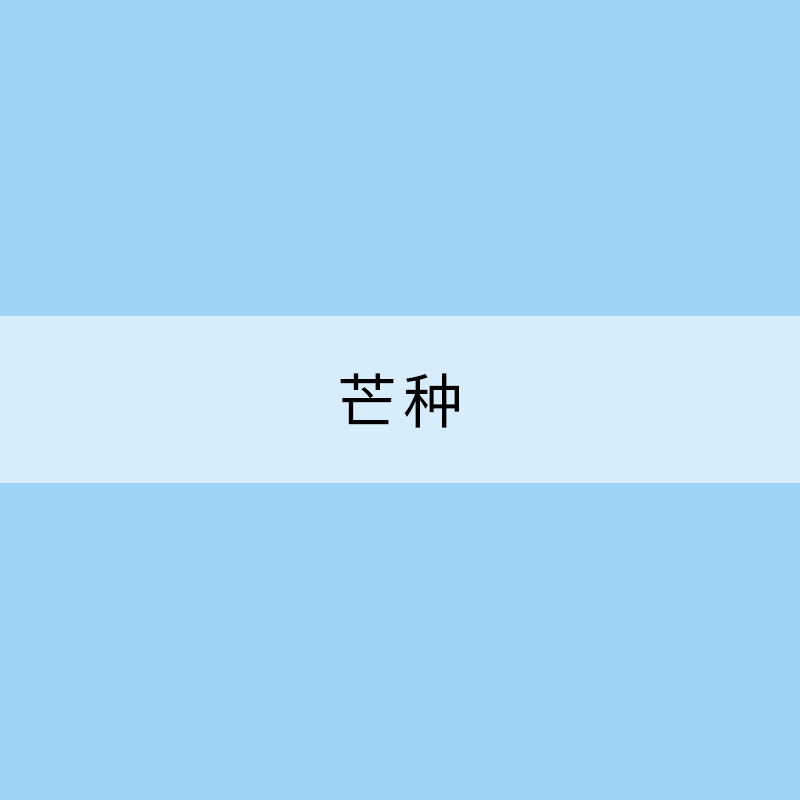 芒种