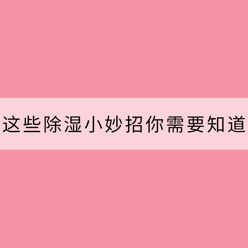 雨雨雨！我国多地开启梅雨季 这些除湿小妙招你需要知道