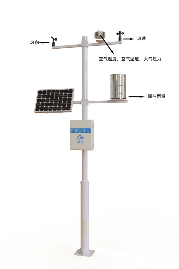 小型自动气象站产品结构图